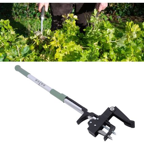 Outil de Désherbage à 4 Pattes pour Jardin - Déséquipeur de Mauvaises Herbes Manuelle - Outil de Jardinage Démontable-KZQ (1/5)