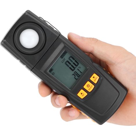 GM1020 Digitales Lichtmessgerät 0,1 lx Hochpräzises Luxmeter Fotometer Beleuchtungsstärkemesser (1/5)