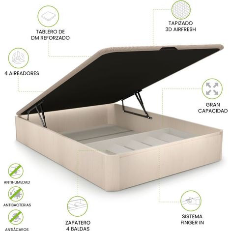 Canapé Luxury Plus 3D Artic 135x190 (1/5)