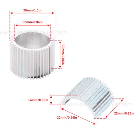 Bagues de conversion pour modification de moto, jeu de 4 bagues de variateur. (1/4)