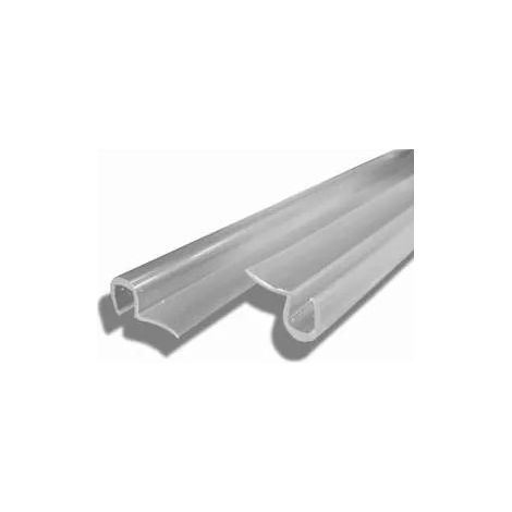 Novellini – Kit joint vertical pour paroi de douche King 2p – Étanchéité optimale – Pour installation durable – Longueur 2m – Finition métal