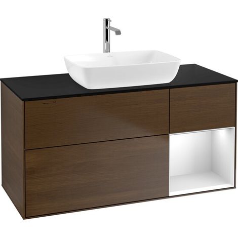 Villeroy & Boch F832MTGN Meuble sous lavabo Finion F83 (1/2)