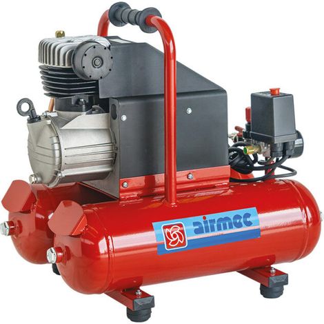 AIRMEC PAC 2500 2 HP 220 LT/min 16 LITRI Compressore Aria Monofase