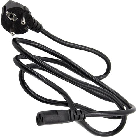 Cordon Alimentation Broches Cuivre Pur Câble Secteur Remplacement pour Ordinateur Moniteur Cuisinière Électrique Autocuiseur Multifonction Compatible Appareils Domestiques (1/5)