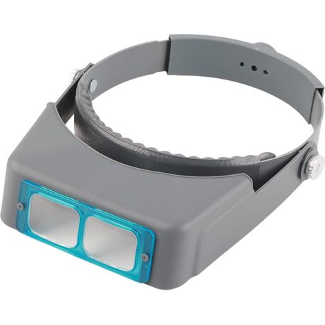 Loupe de Lecture Bandeau avec Quatre Lentilles en Verre Optique pour Les Bijoux et Les Travaux de Détail (1/5)