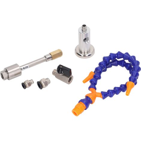 Jeu de 6 pistolets à air froid vortex, refroidisseur à air chaud, kit d'outils de séchage pour usinage industriel et fabrication. (1/5)