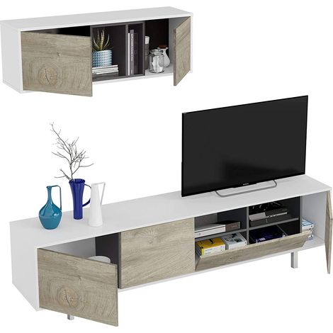 Ensemble Meuble TV Cara Style Scandinave