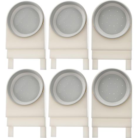 Lot de 6 Mangeoires en Plastique pour Abeilles à Miel, Distributeur D'eau pour Entrée de Ruche, Abreuvoir Léger et Solide, Outil D'apiculture pour Alimentation Abeilles (1/5)