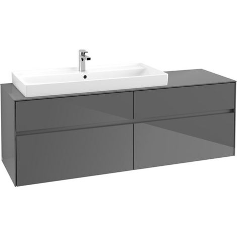 Villeroy & Boch Collaro Waschbeckenunterschrank, 4 Auszüge, (1/3)