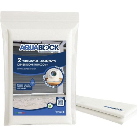 TUBI ANTIALLAGAMENTO AUTOESPANDENTI 100X20CM CONFEZIONE 2 PEZZI (1/2)