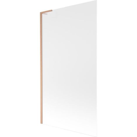 Mexen Next L mampara de baño de 1 hoja 100 x 150 cm, escarcha, cobre cepillado - 895-100-000-03-30-65 (1/5)