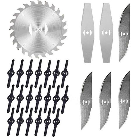 Coupe Bordure Lame De Rechange, Coupe Bordure Sans Fil, Métal Debroussailleuse Electrique (1/4)