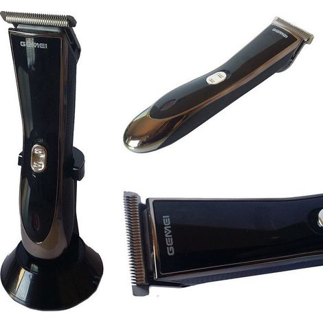 Trade Shop - Taglia Capelli Elettrico Cordless Rasoio Regola Barba Ricaricabile 4 Pettini 823