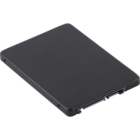 Aluminium-Adaptergehäuse mSATA auf SATA III 2,5" für SSD-Festplatte (1/5)