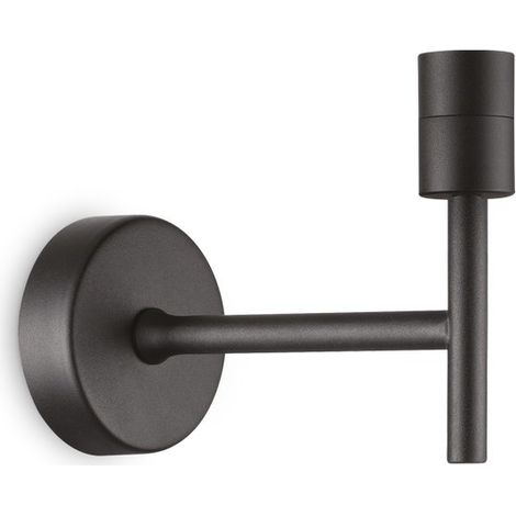 Ideal Lux SET UP Applique Noire Sans Abat-jour