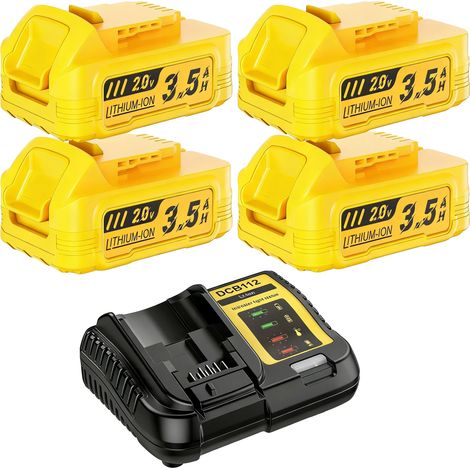 Batería de repuesto, capacidad de 3500 mAh, compatibilidad universal, cargador 4BAT-4A (1/2)