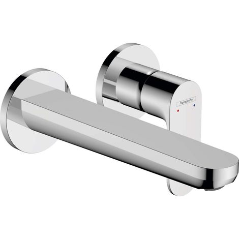 Hansgrohe Rebris S - Unterputz-Waschtischarmatur, 2-Loch-Montage, Chrom 72528000 (1/2)