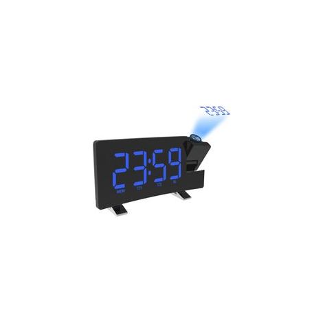 Réveil à projection radio - Bleu vif (1/5)