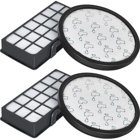 Zubehör für Staubsauger, einschließlich 2 Rowenta ZR006001 RO69XX Filter (1/5)