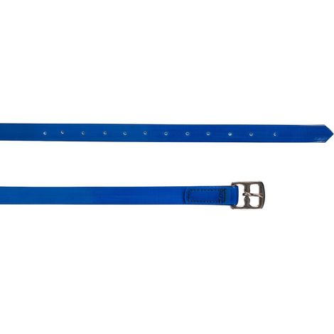 taglia unica, Blu: Staffili in biothane con fibbia inox per endurance e trekking