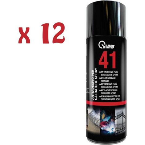 12 bombolette spray antiadesivo per saldature 400 ml anti adesivo Vmd 41