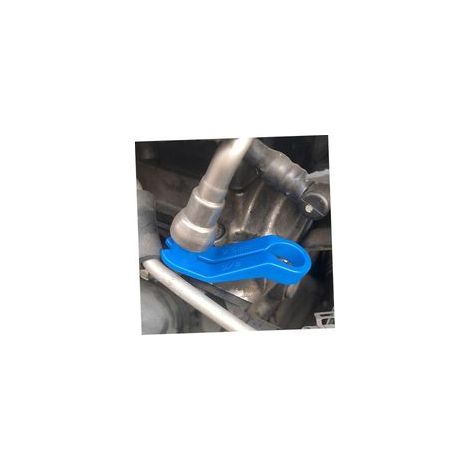 Kit 7 Pièces Outil Déconnexion Tuyau Carburant Ergonomique pour Entretien Auto Climatisation et Systèmes de Refroidissement (1/4)