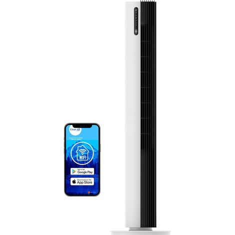 Luxury Tower Fan with Ioniser CA-407W Smart
