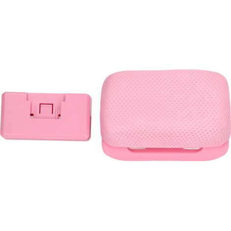 Correcteur de Posture pour Enfant, Bureau Évolutif Inclinable avec Coussin Lombo-Sacré Détachable et Rangement Intégré Rose (1/5)