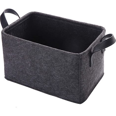 Panier De Rangement En Feutre - 35 X 24 X 21 Cm Ou 40 X 28 X 25 Cm - Pour Jouets Animaux Et Accessoires Pour Animaux - 1 Pièce (1/5)