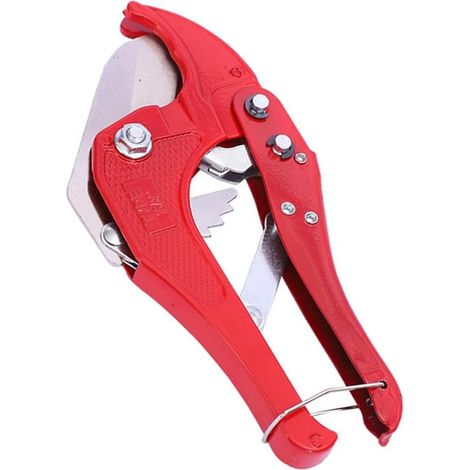 PVC-Rohrschneider für Kunststoffrohre, mit 42-mm-Ratsche, Metallbasis, verformt die Rohrwand nicht, geeignet für professionelle Klempner und Heimwerker
