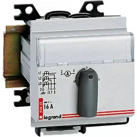 Legrand 004652 - Lexic - Voltmeter rotary switch - 4 positions