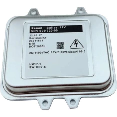 Centralina per fari, struttura in alluminio, compatibile con diversi modelli, colore argento, 35 W (1/2)