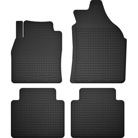 Tapis de sol en caoutchouc, lot de 4, universels pour : Renault Zoé hatchback (2013-) (1/5)