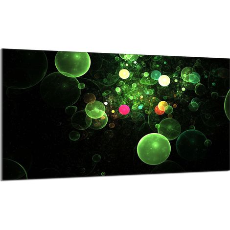 Lastra protettiva in vetro per la stufa 90x52 Bubbles (1/5)