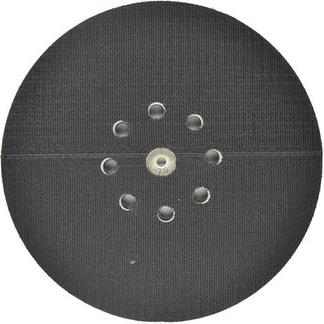 Disque abrasif velcro 215 mm avec 8 trous d'aspiration, disque de ponçage auto-agrippant pour ponceuse (1/5)