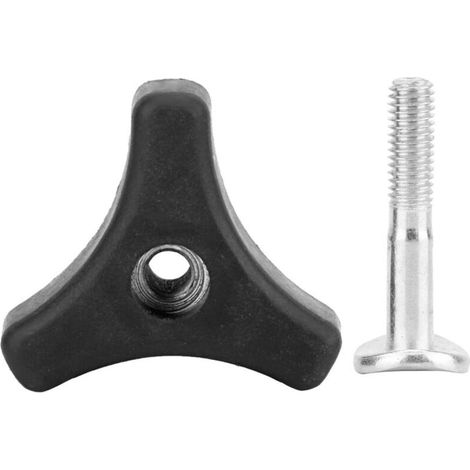 Poignée de tondeuse à gazon, écrou et boulon de poignée de tondeuse à gazon,, 1 pièce, ensemble de boulons à poignée triangulaire pour tondeuse à gazon (1/5)
