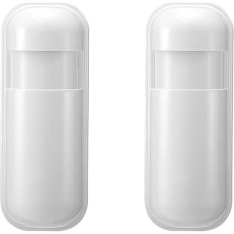 Capteurs De Mouvement Sans Fil Pa-92r (Lot De 2) Pour Alarme Maison A107f, Kit D’Extension – DéTecteurs Infrarouges Pir Anti-Intrusion (1/2)