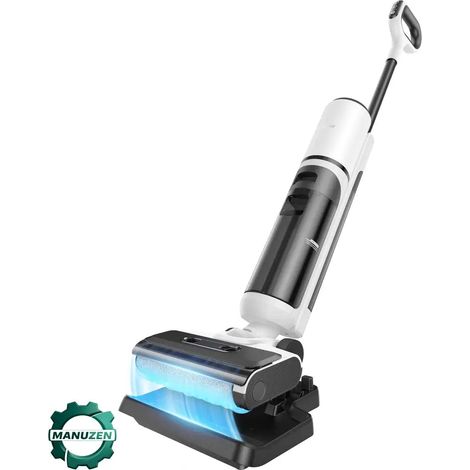 Manuzen - Aspirateur laveur sans fil 15 kPa – double réservoir (1/3)