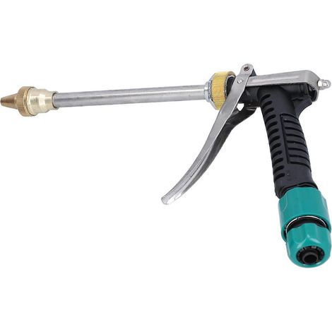 Agricultural High-Pressure Spray Gun Durable Stainless Steel Adjustable Nozzle Comfortable Grip Multi-Purpose For Spraying Washing Cleanin (1/5)