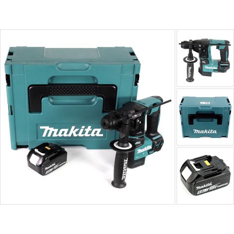 Makita DHR 171 T1J Tassellatore a batteria 18V SDS Plus + 1x Batteria 5,0Ah + Valigetta Makpac - senza caricatore (1/5)