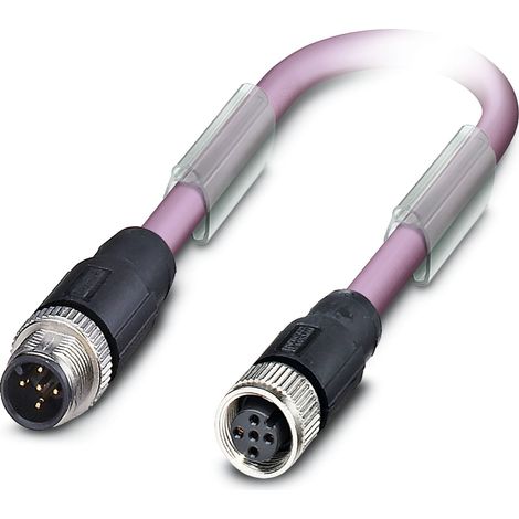 Câble BUS Phoenix Contact, M12 Femelle vers M12 Mâle, 10m ( Prix pour 1 )