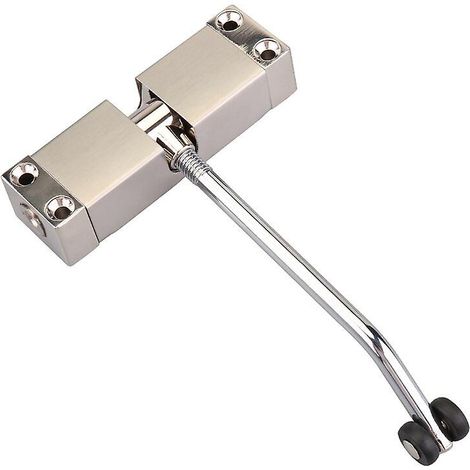 Nouveau dispositif de fermeture automatique de porte à ressort en acier inoxydable, réglable, 160 x 96 x 20 mm, quincaillerie pour meubles (1/3)