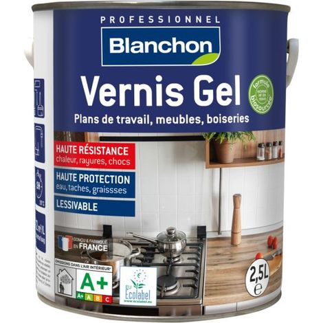 Holzgel Lack Blanchon Eiche hell 2 5 Liter seidenmatt