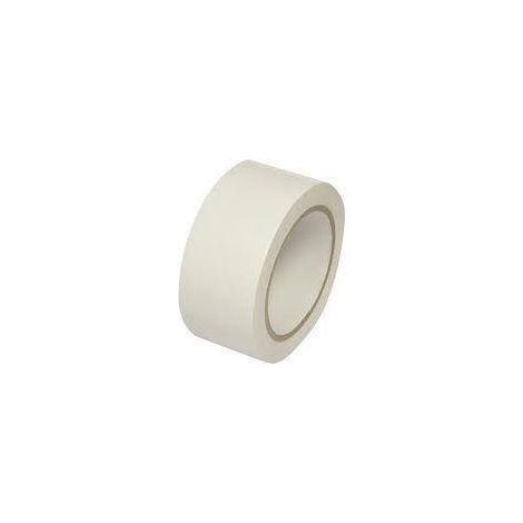 FPLUS precinto adhesivo blanco 48x66 , Cinta adhesiva para embalaje en rollos de 66 m. de largo x 48 mm