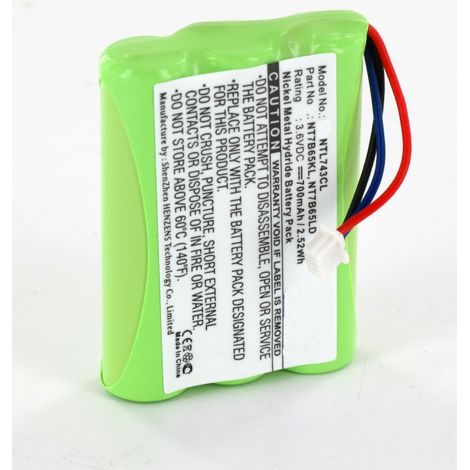 Batterie 700 mAh 3,6 V (3 piles AAA) pour Polycom Kirk DECT 3020/3040