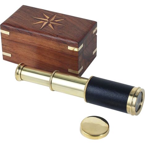 Signes Grimalt Décoration nautique Nalescope brun 4x17x4cm 15855