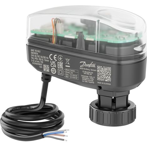 Danfoss AME 110 NLX 24V AC/DC - für AB-QM DN15-32, 1.5m, 082H8114