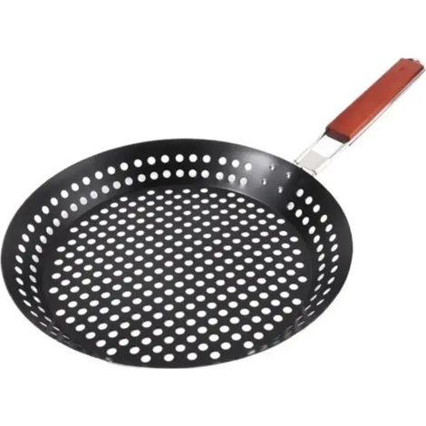 Poêle Z W pour griller des fruits de mer au barbecue Y (1/5)