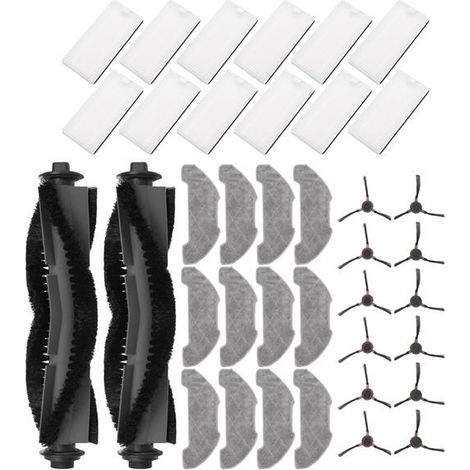 set of colors: see photo. Material: fabric and plastic. Compatible with Airrobo P30/P20 machines.