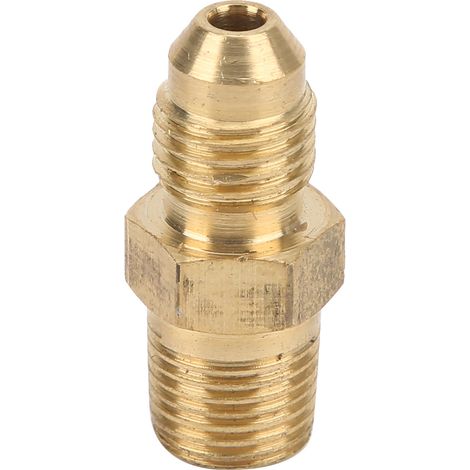 Adaptateur droit en laiton pour tuyau de carburant -3 AN mâle vers connecteur NPT 1/8 po - Accessoire automobile (1/5)